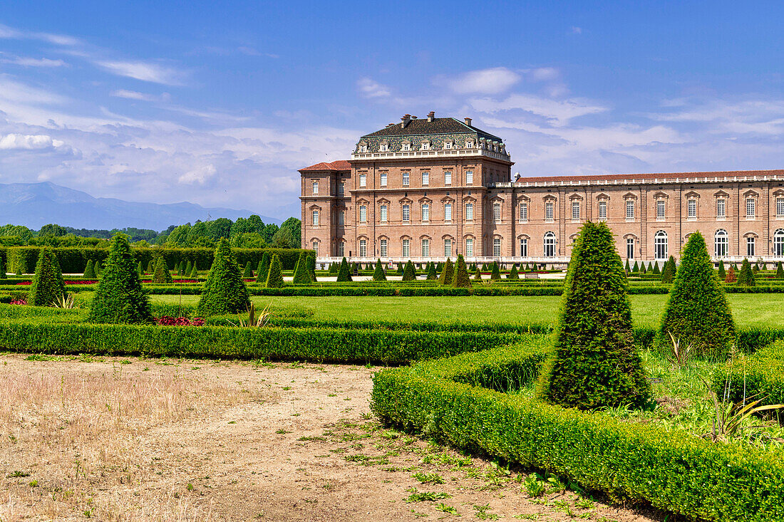 Garten Venaria Reale, Turin, Piemont, Italien, Europa