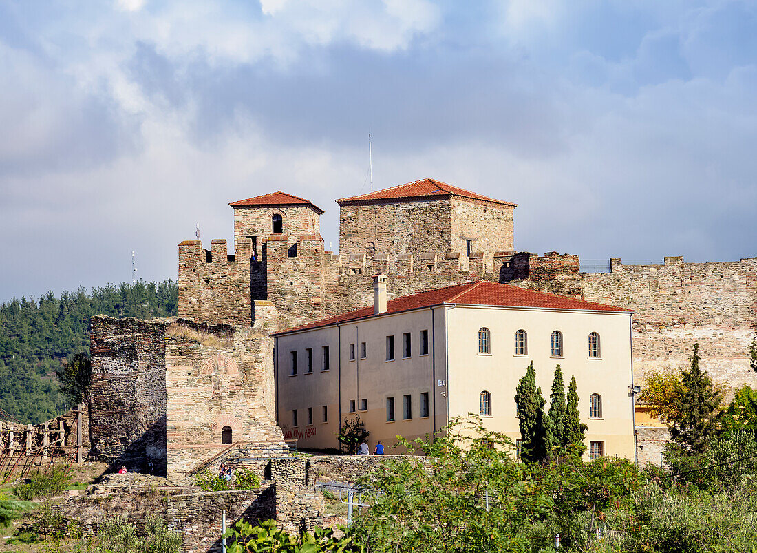 Heptapyrgion von Thessaloniki, Zitadelle mit sieben Türmen, UNESCO-Welterbe, Thessaloniki, Zentralmakedonien, Griechenland, Europa