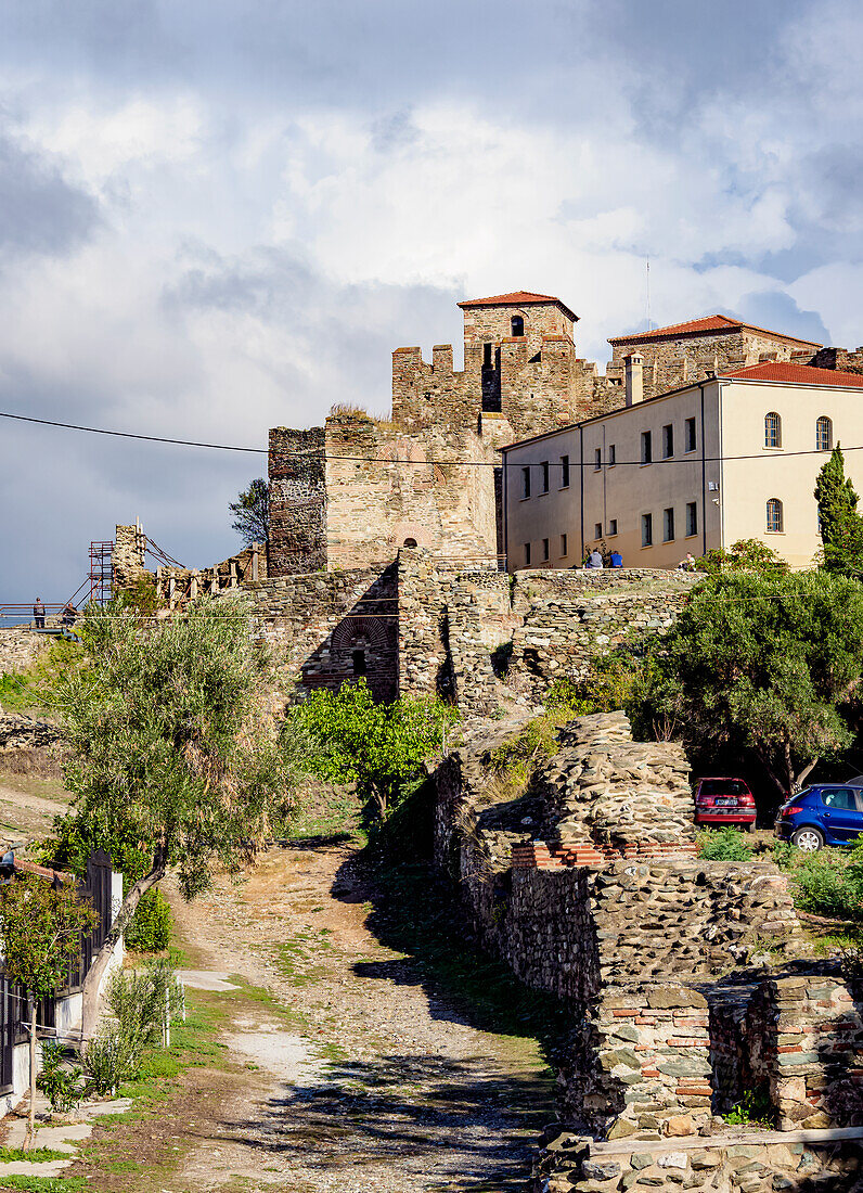 Heptapyrgion von Thessaloniki, Zitadelle mit sieben Türmen, UNESCO-Welterbe, Thessaloniki, Zentralmakedonien, Griechenland, Europa