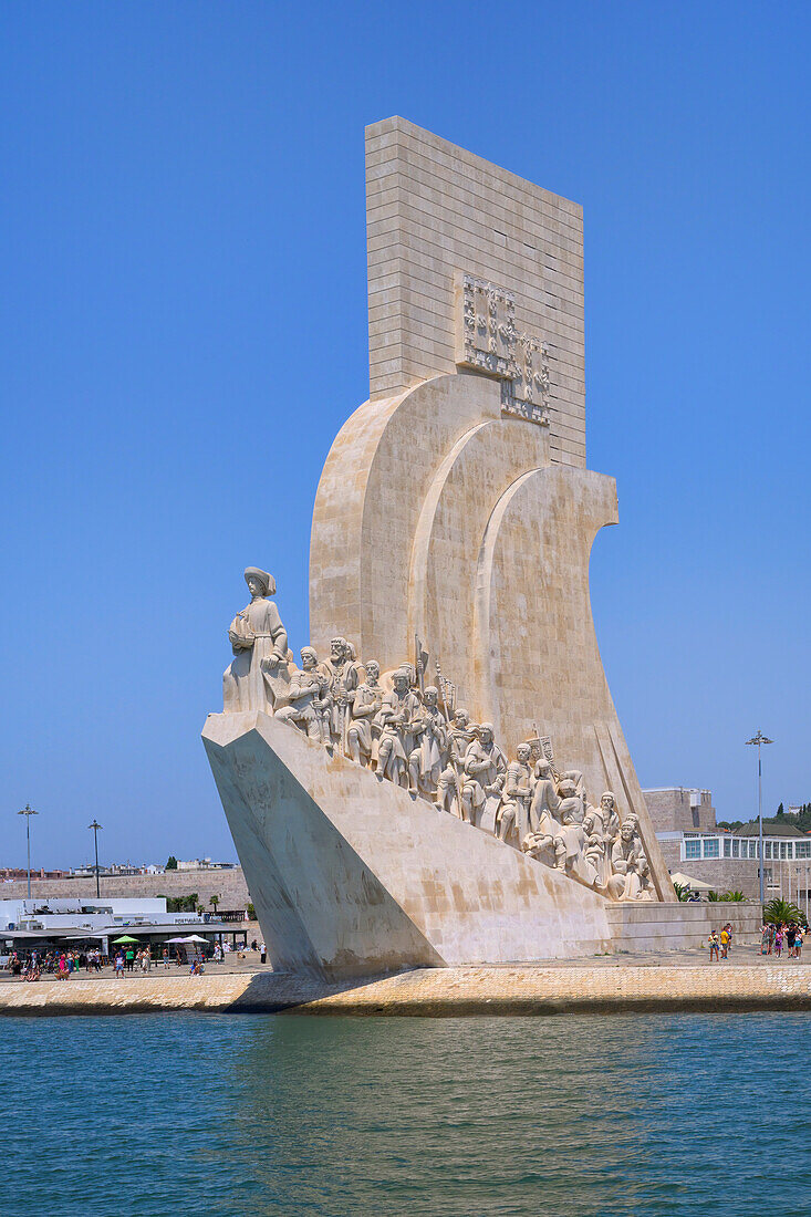 Monument to the Discoveries (Padrao dos Descobrimentos), Belem, Lisbon, Portugal, Europe