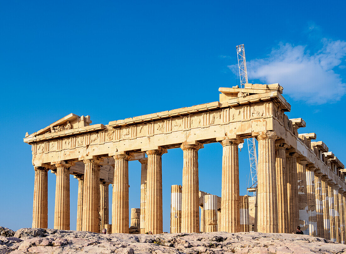 Parthenon, Akropolis, UNESCO-Weltkulturerbe, Athen, Attika, Griechenland, Europa