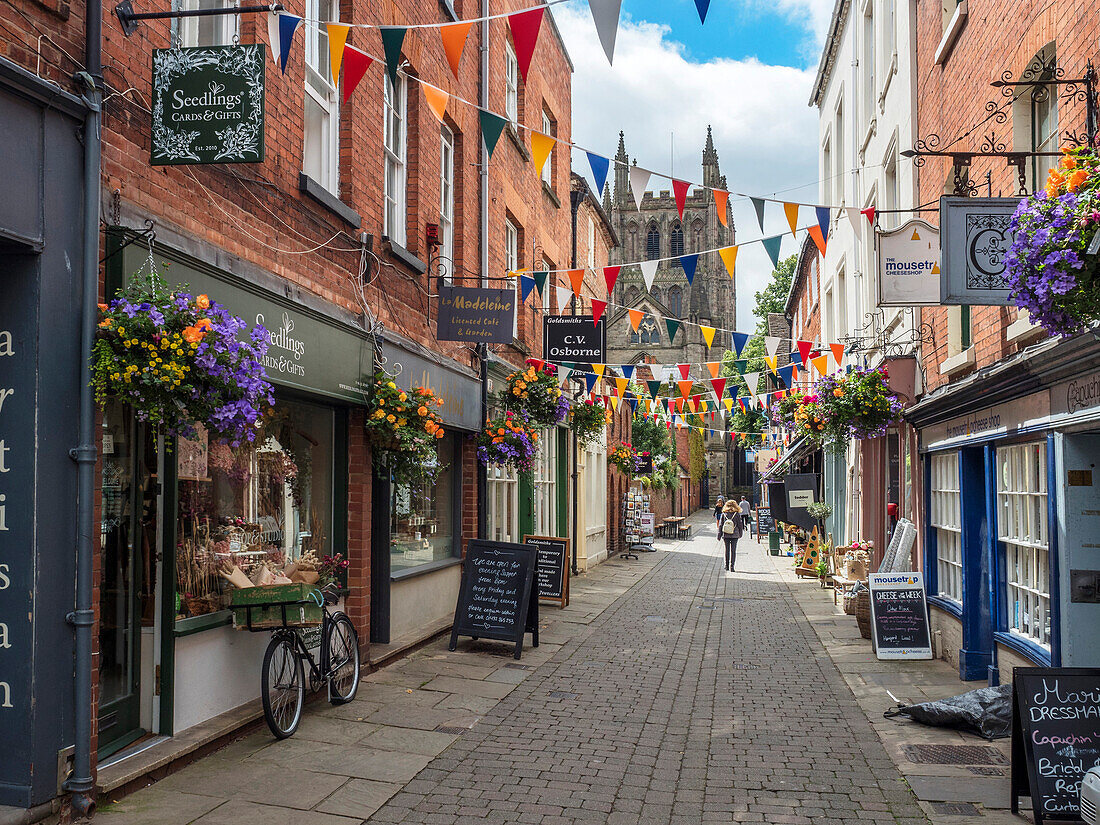 Church Street, Hereford, Herefordshire, England, Vereinigtes Königreich, Europa