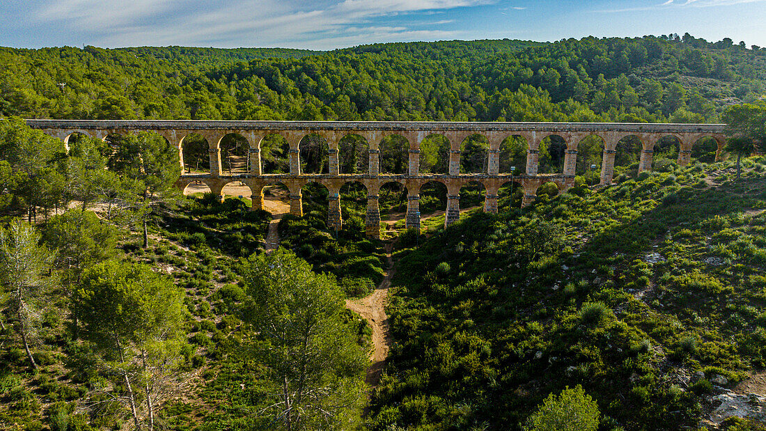 Römisches Aquädukt, Tarraco (Tarragona), UNESCO-Welterbe, Katalonien, Spanien, Europa