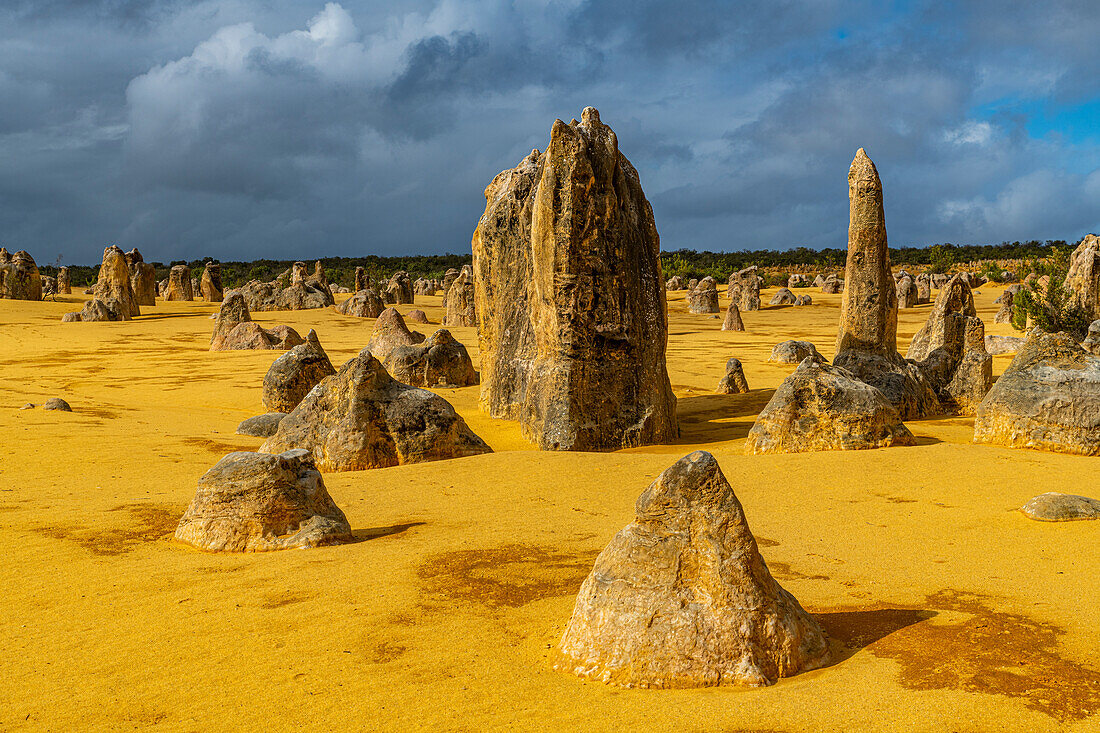 Die Pinnacles des Naumburg-Nationalparks, Westaustralien, Australien, Pazifik