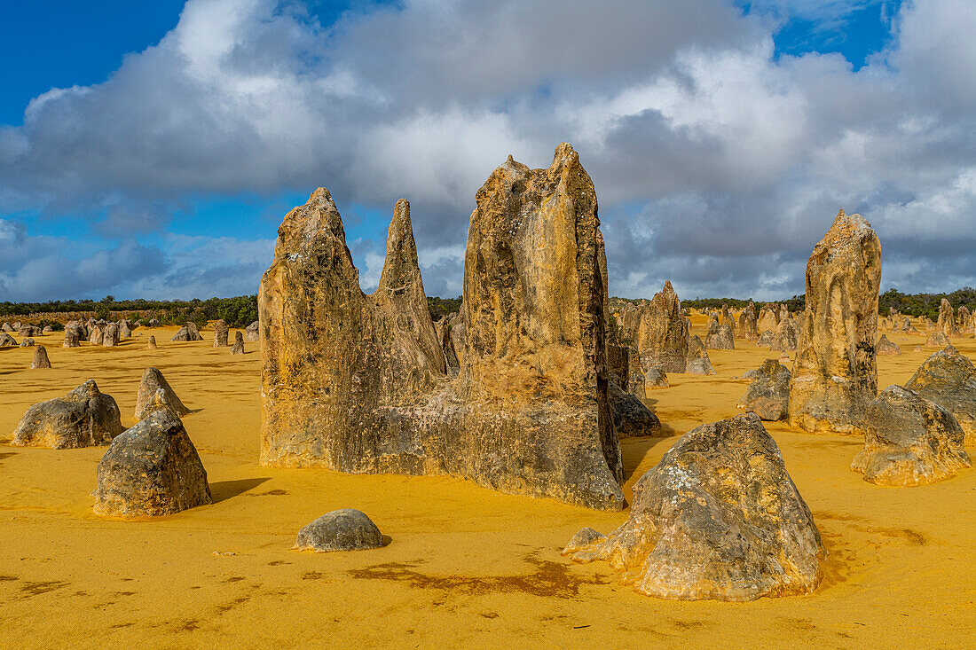Die Pinnacles des Naumburg-Nationalparks, Westaustralien, Australien, Pazifik