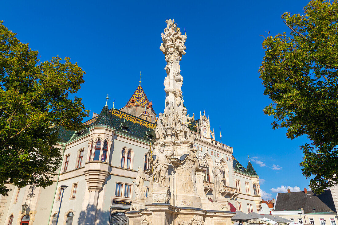 Plague Column, Korneuburg, Lower Austria, Austria, Europe