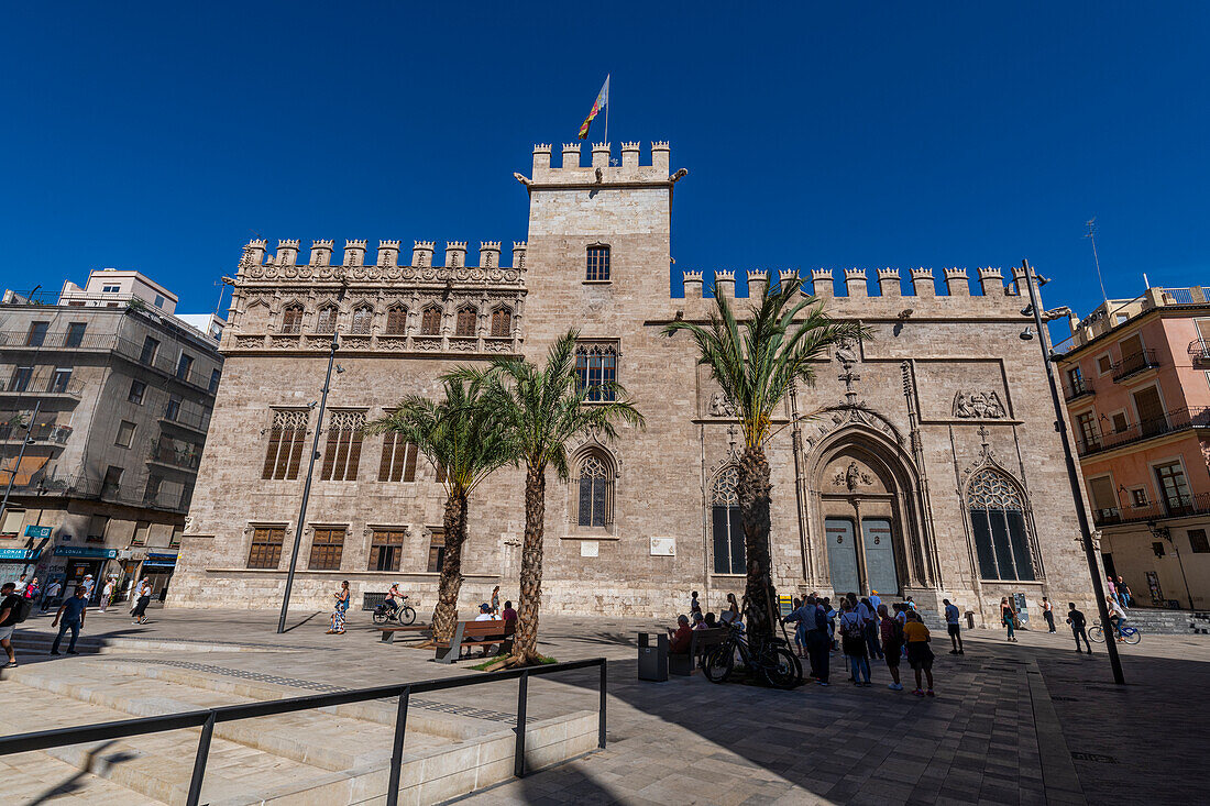 Lonja de la Seda Palace, UNESCO World Heritage Site, Valencia, Spain, Europe
