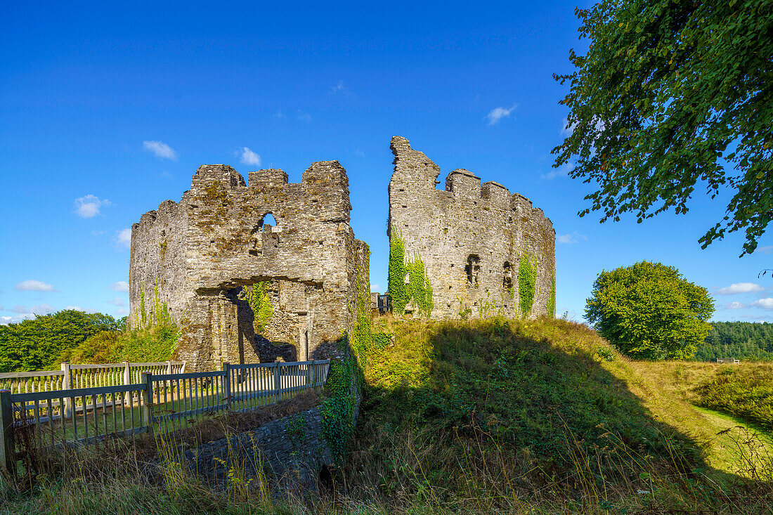 Restormel Castle, Lostwithiel, Cornwall, England, United Kingdom, Europe