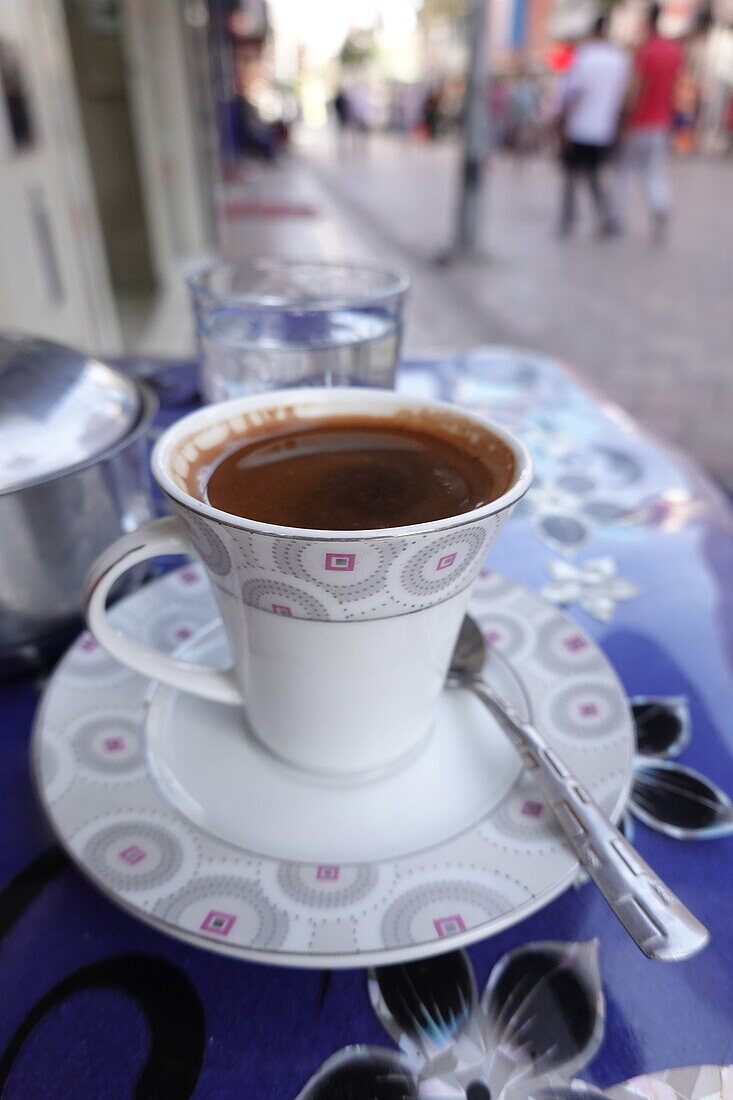 Türkischer Kaffee, Dogubayazit, Provinz Agri, Osttürkei, Anatolien, Kleinasien, Asien
