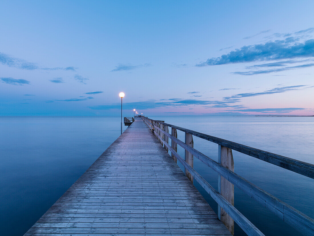 Jetty at dusk