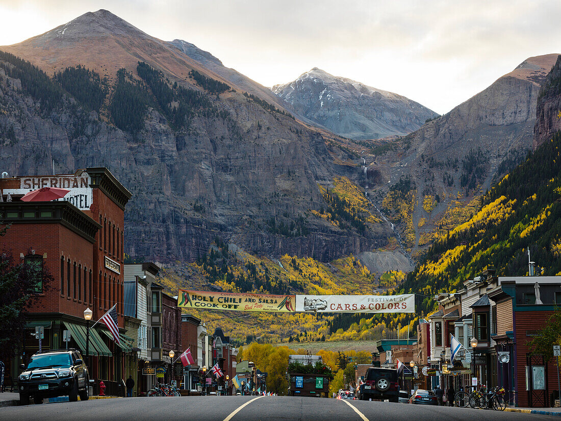 Small town in mountains