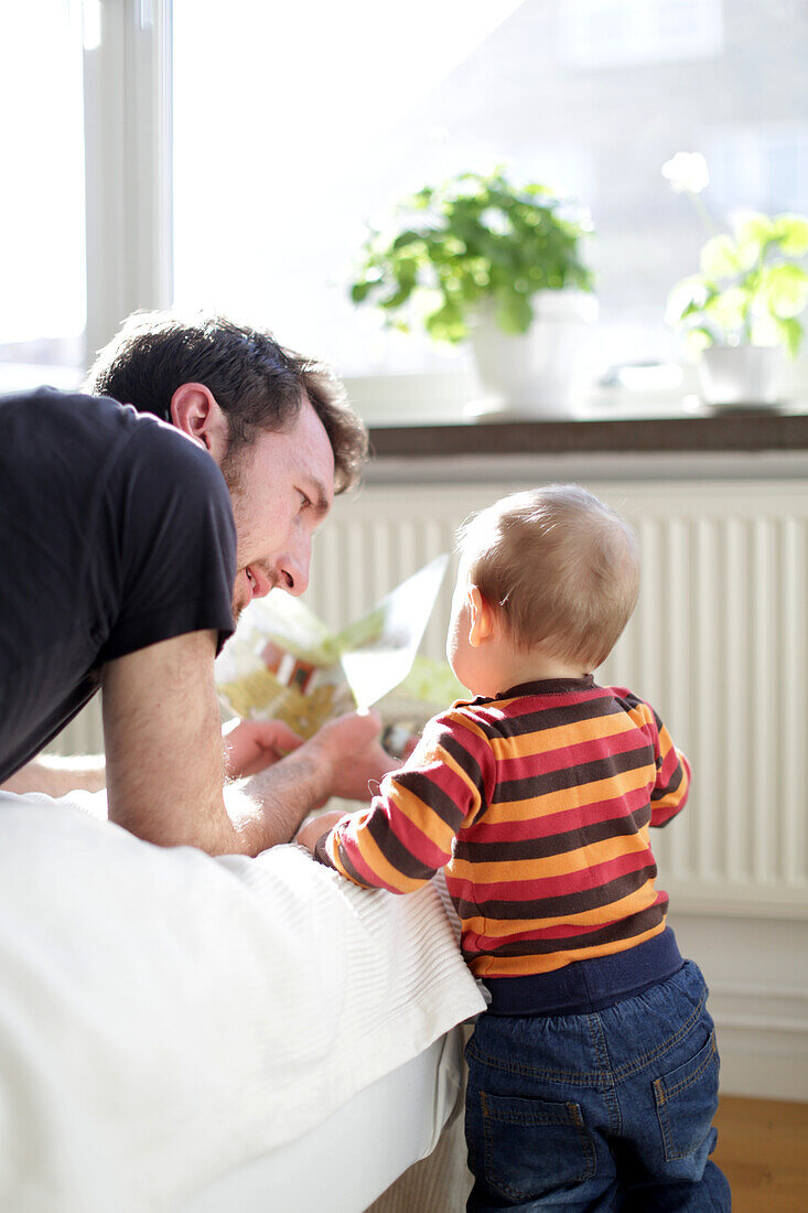 Father with son