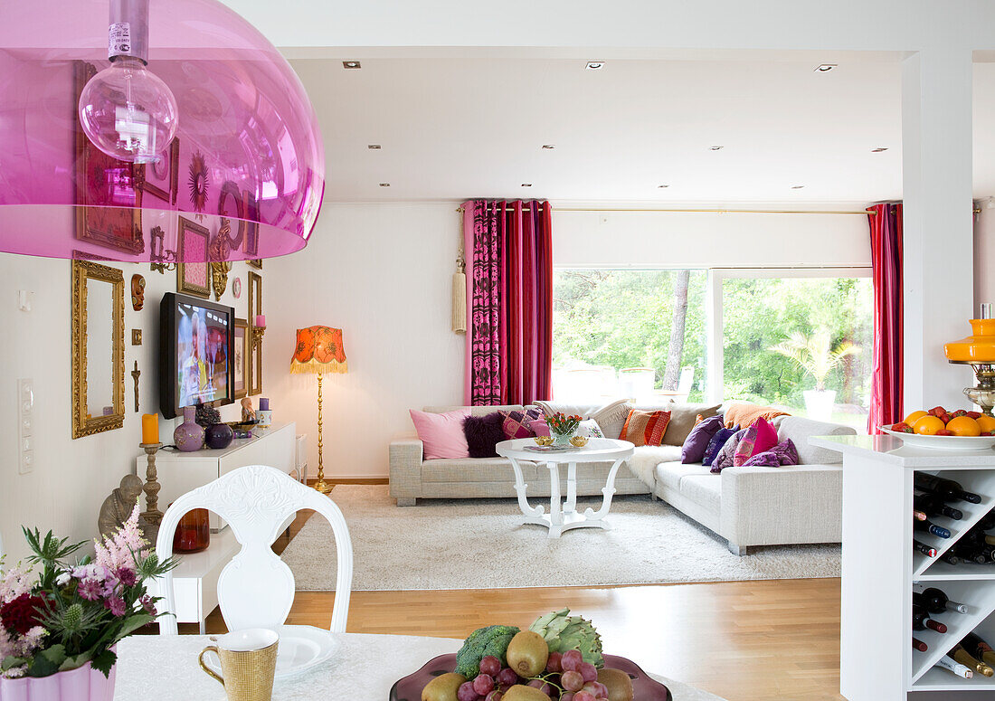 Elegant living room interior