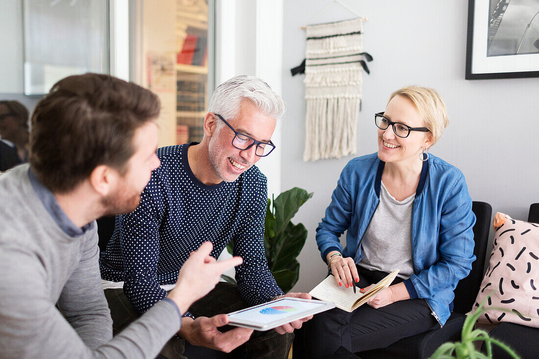 Colleagues in the workplace