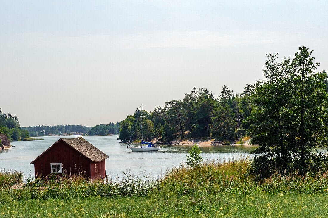 Landscape with lake