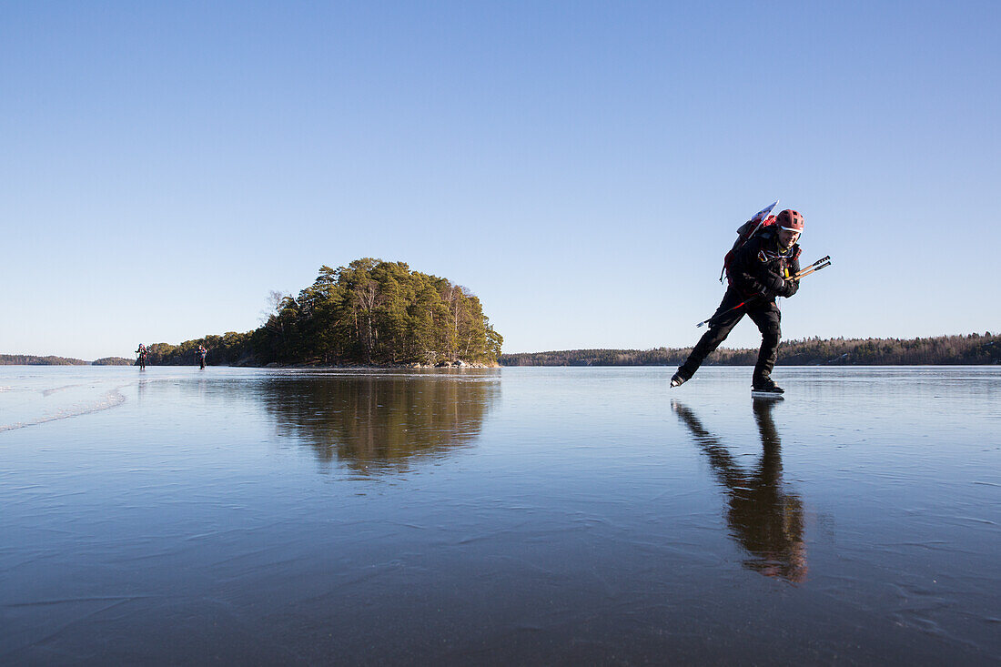 Person ice-skating