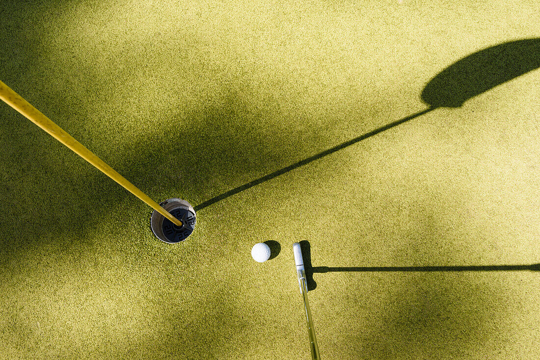 Golf spielen