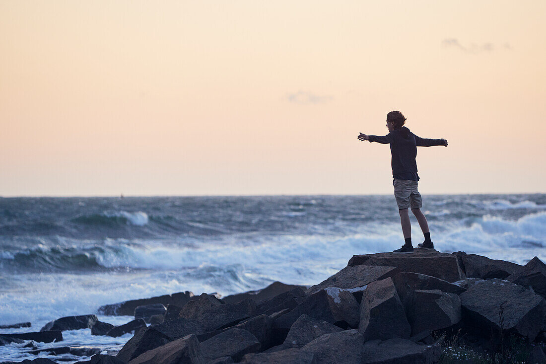 Man at sea