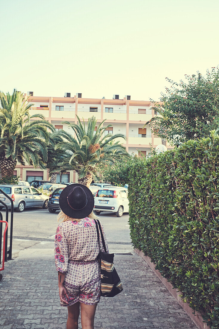 Woman walking