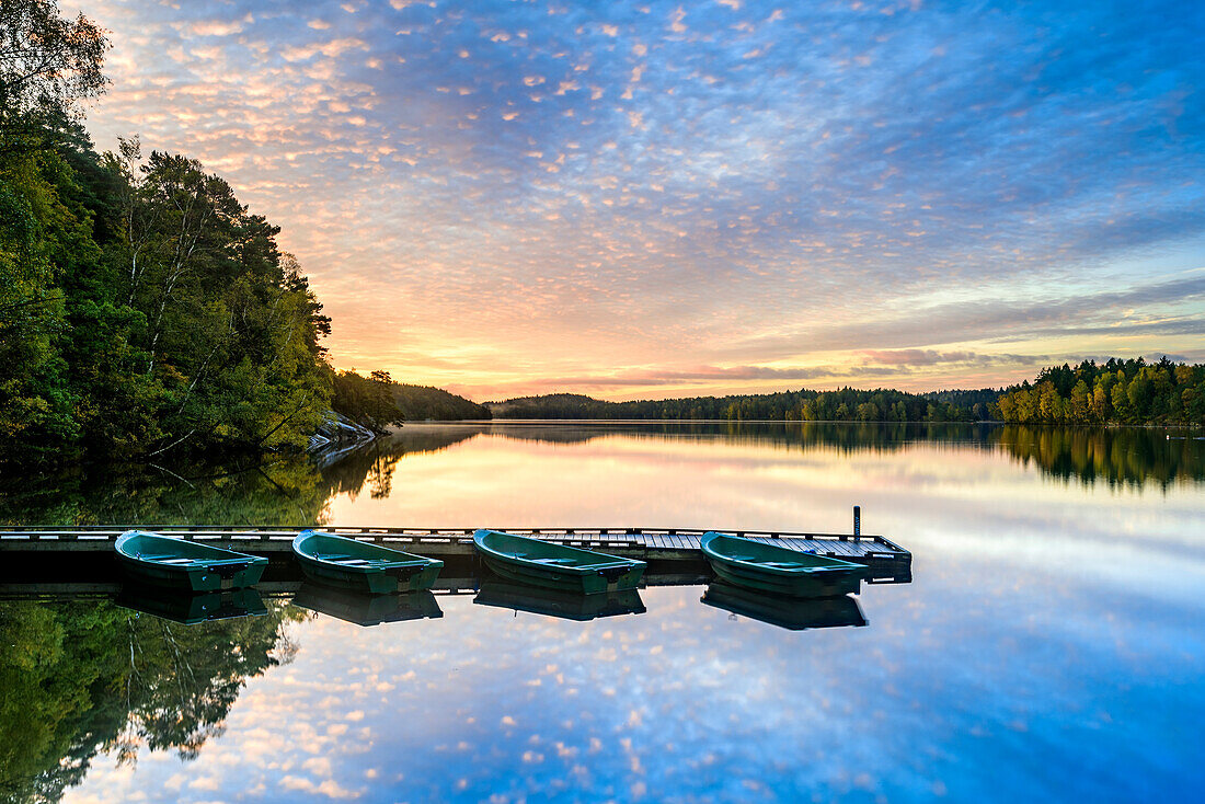 Jetty at lake