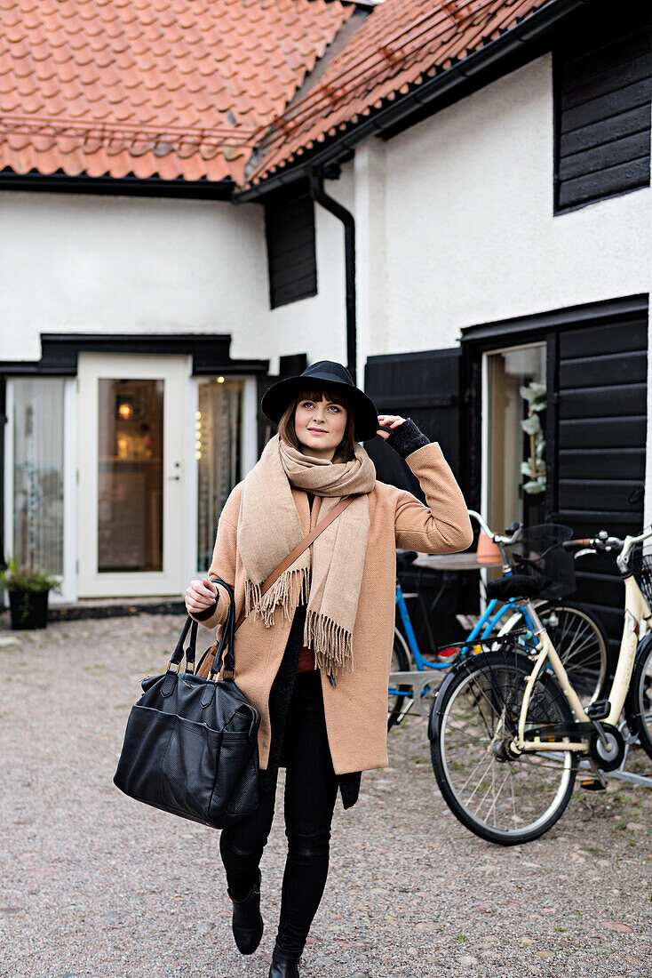 Woman walking