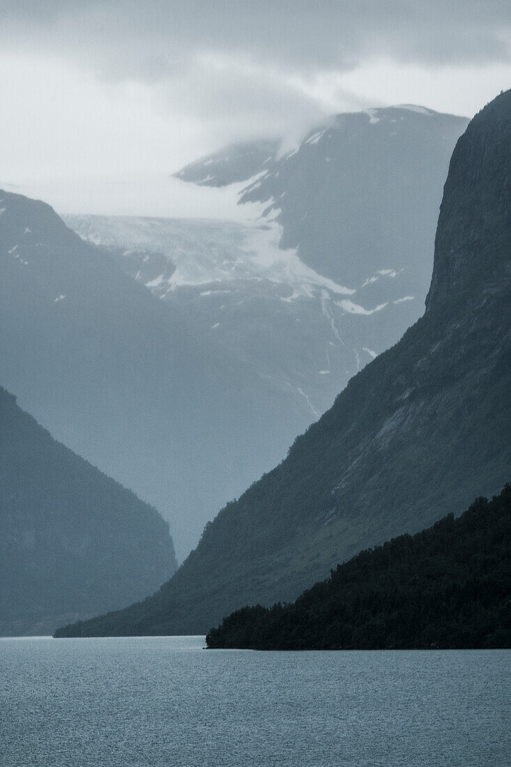 River in mountain scenery