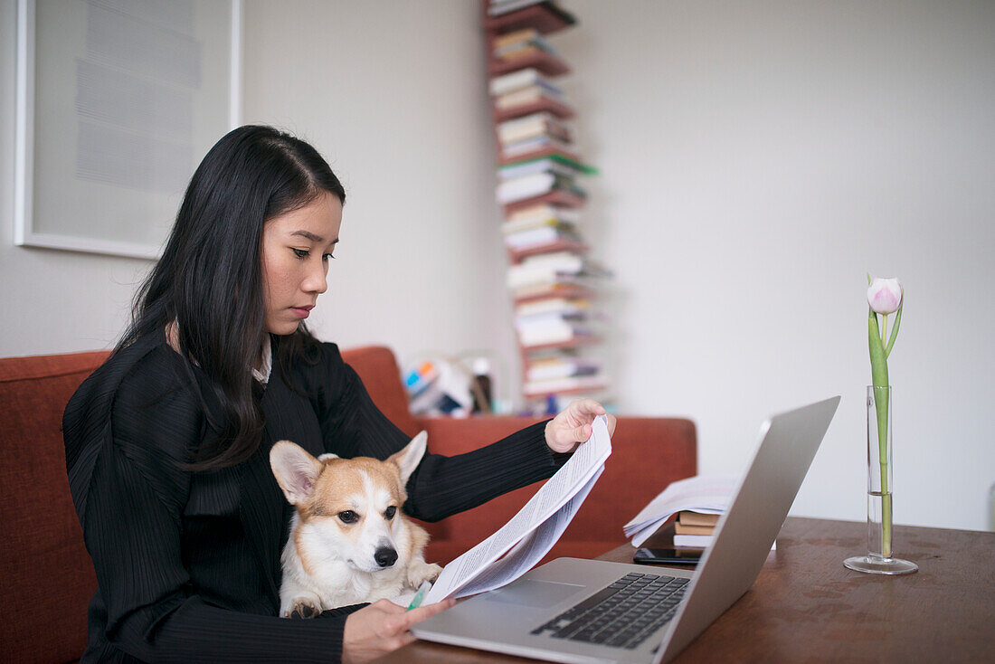 Student at desk