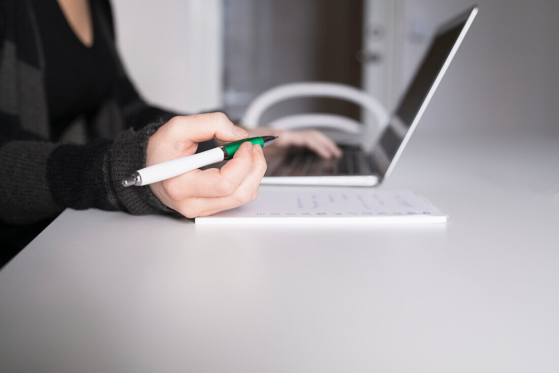 Woman working in office