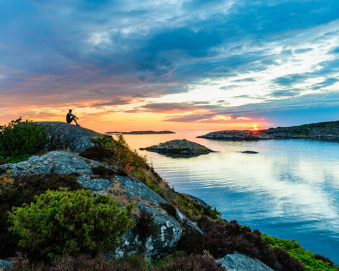 Sonnenuntergang am Meer