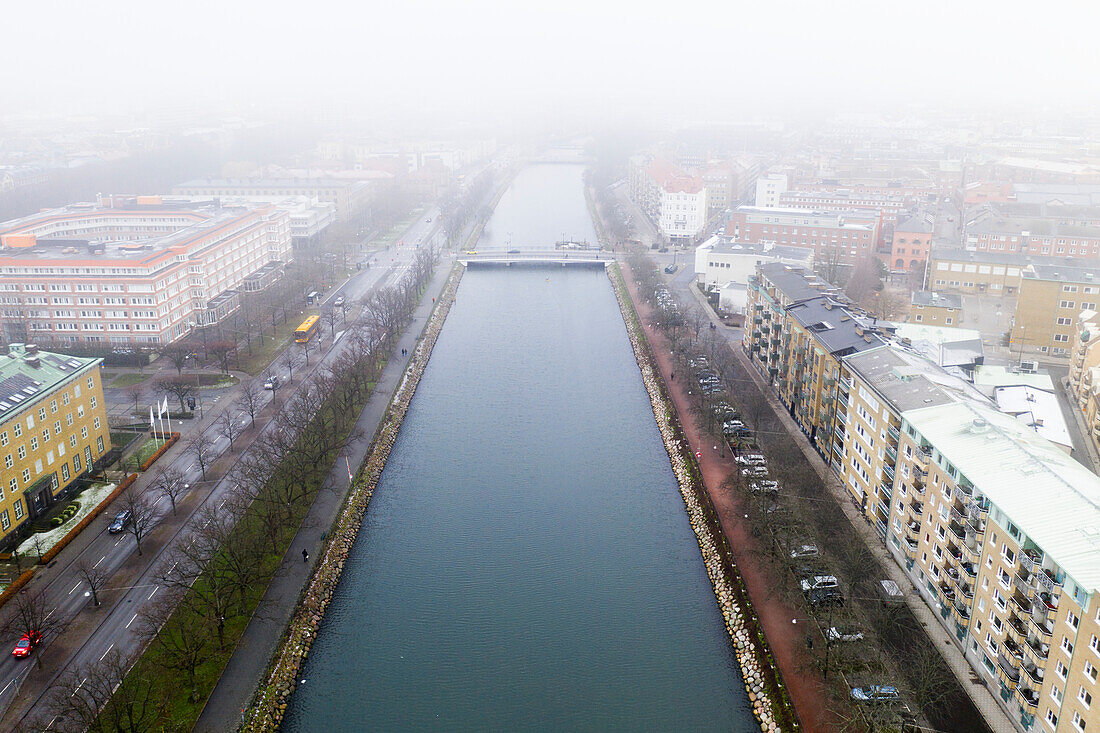 Blocks of flats at river