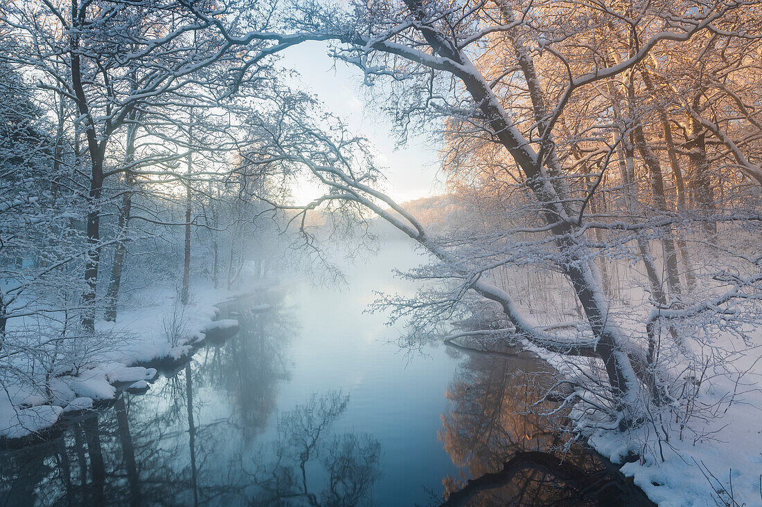 River at winter
