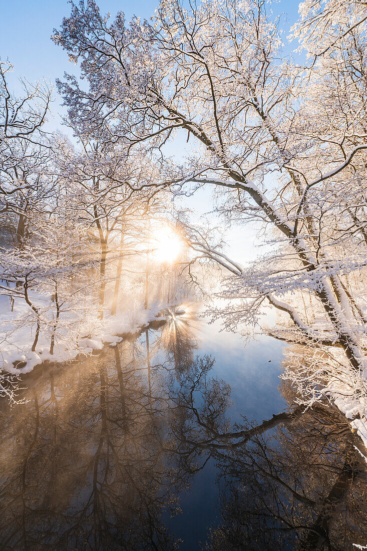 River at winter