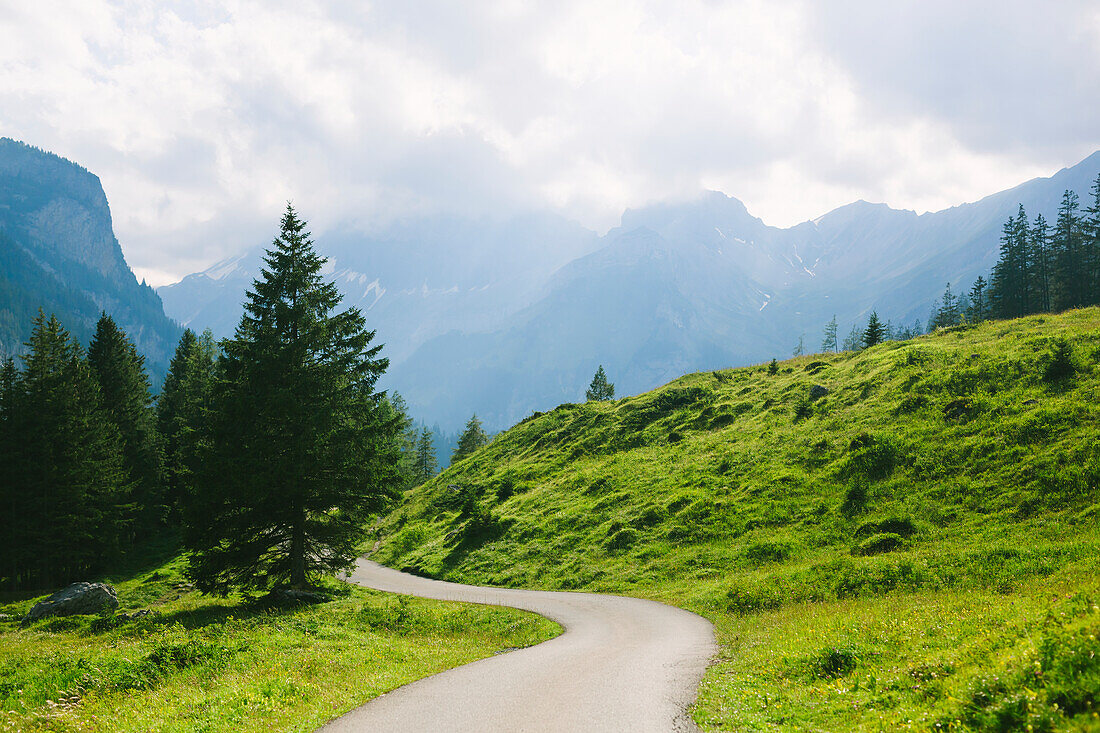 Path in mountains