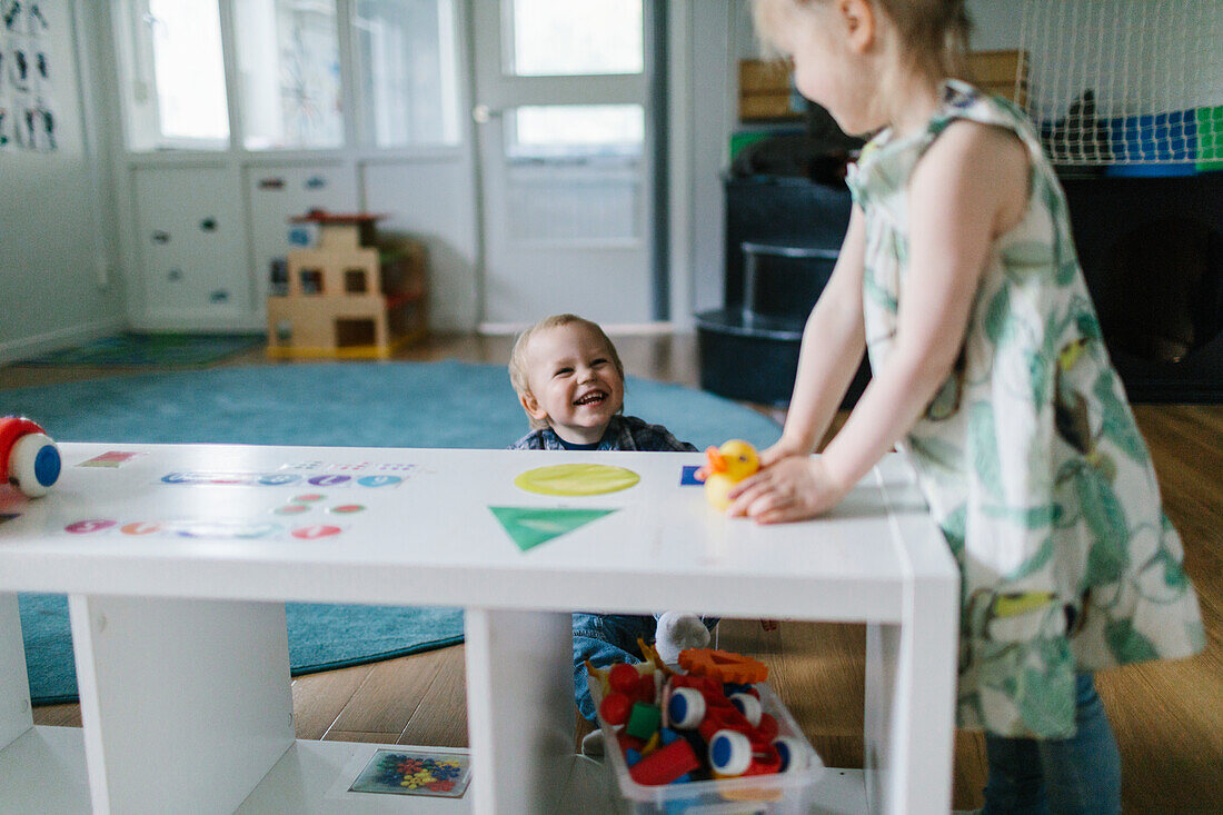 Children in playschool