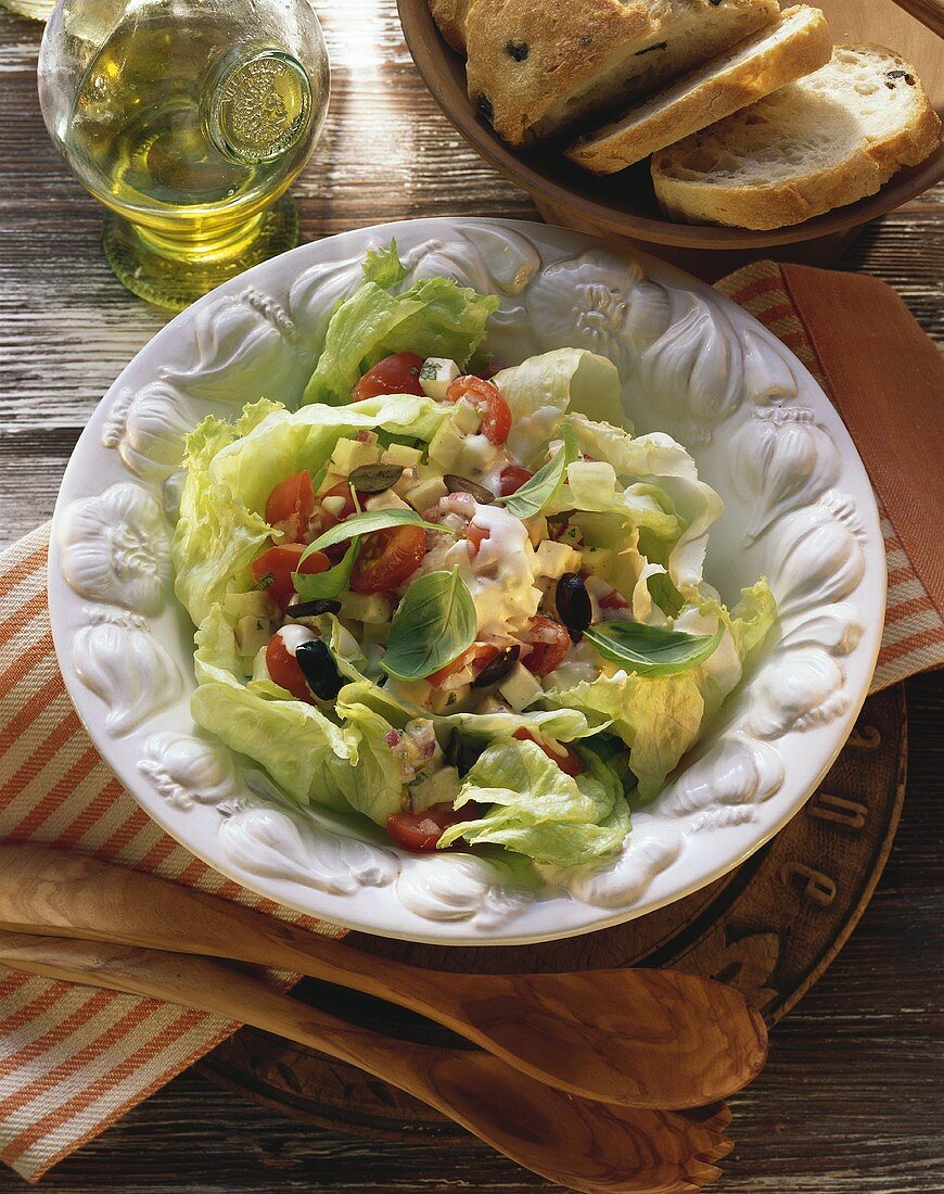 Salad with Iceberg Lettuce