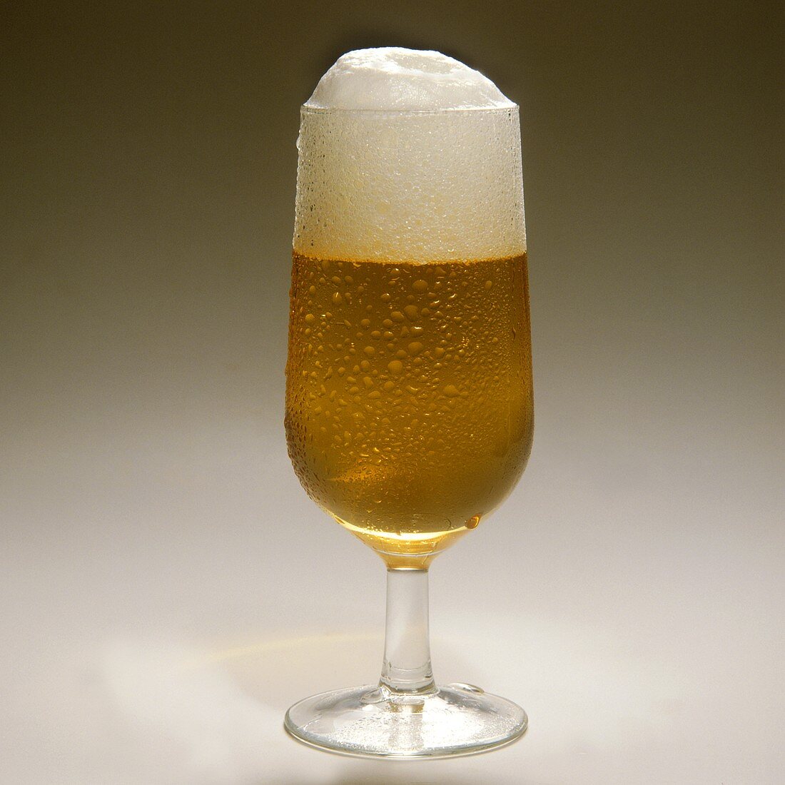 A glass of beer
