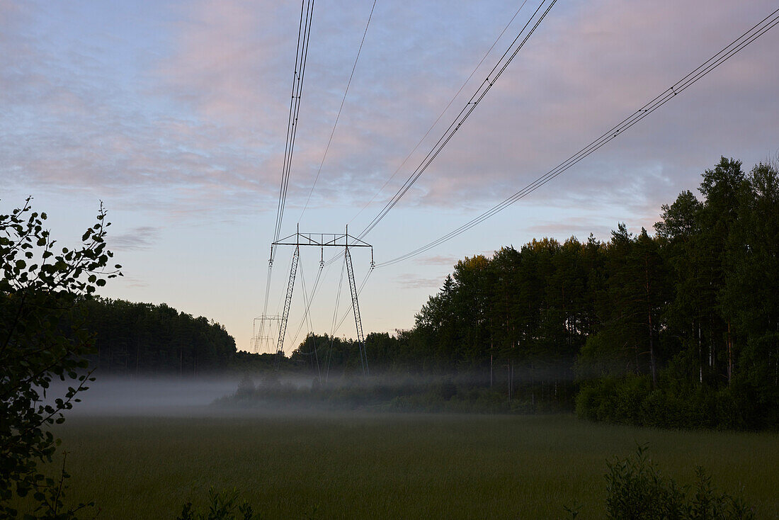 Ansicht eines Strommastes