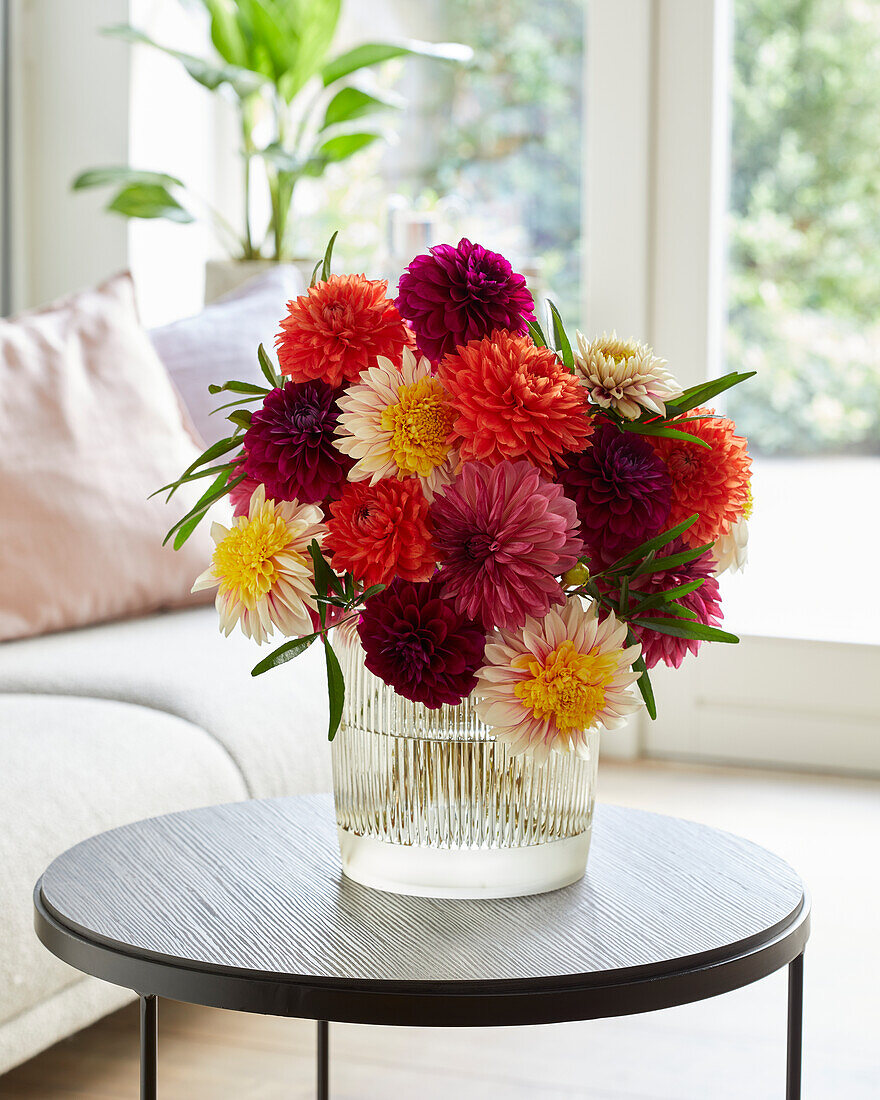 Mixed Dahlia bouquet