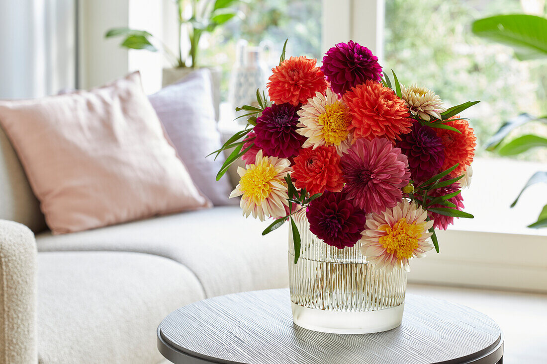 Mixed Dahlia bouquet