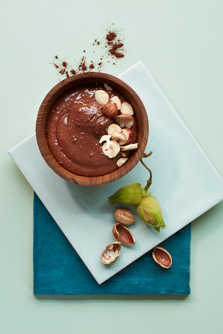 Sweet hazelnut chocolate cream spread