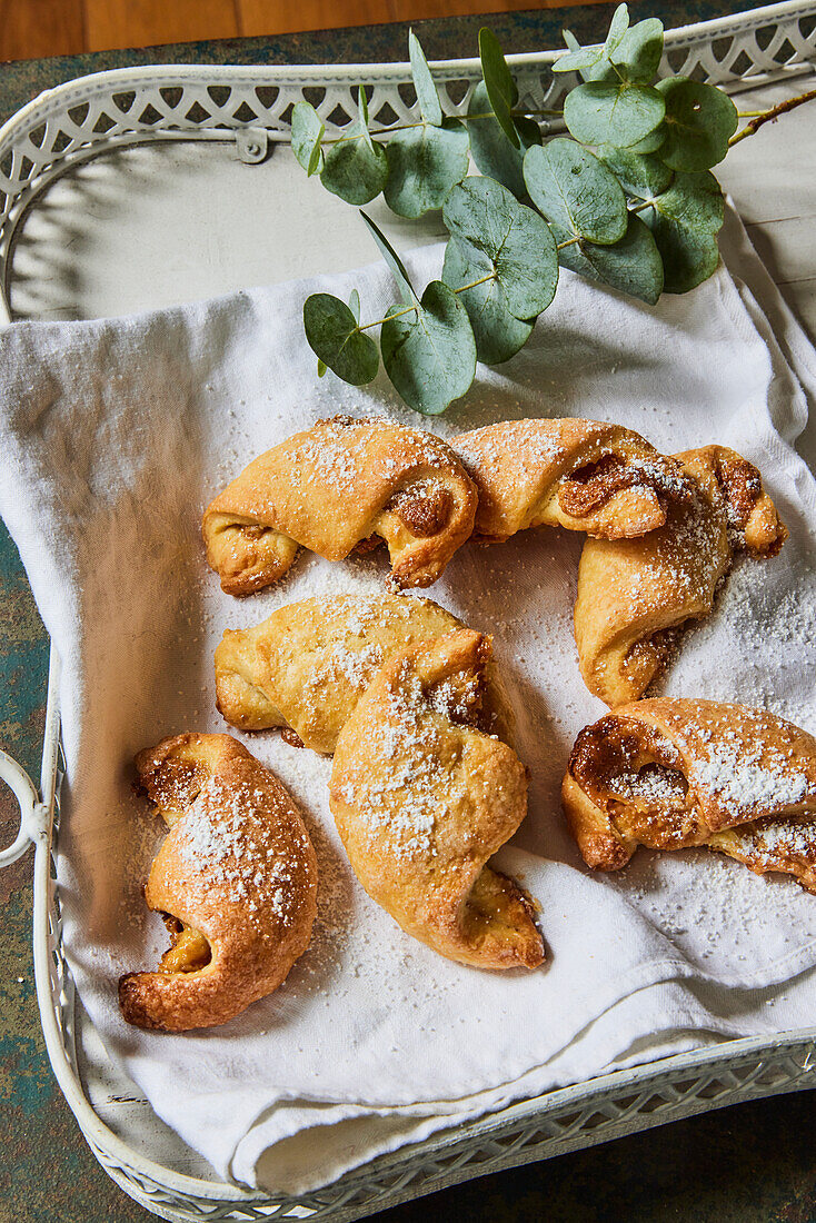 Sweet croissants