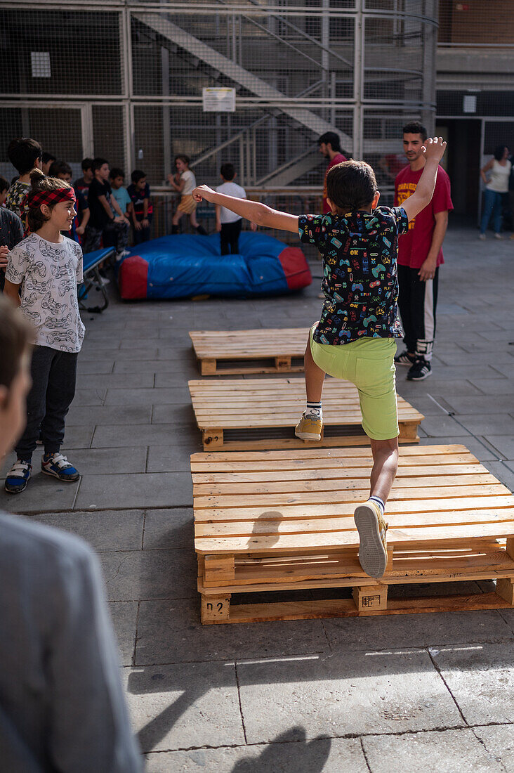 Parkour workshop for kids