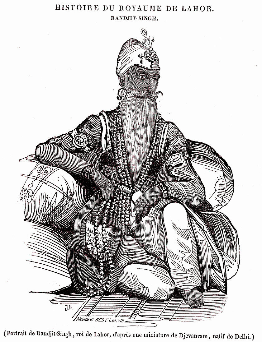Ranjit Singh, first Maharaja of the Sikh Empire