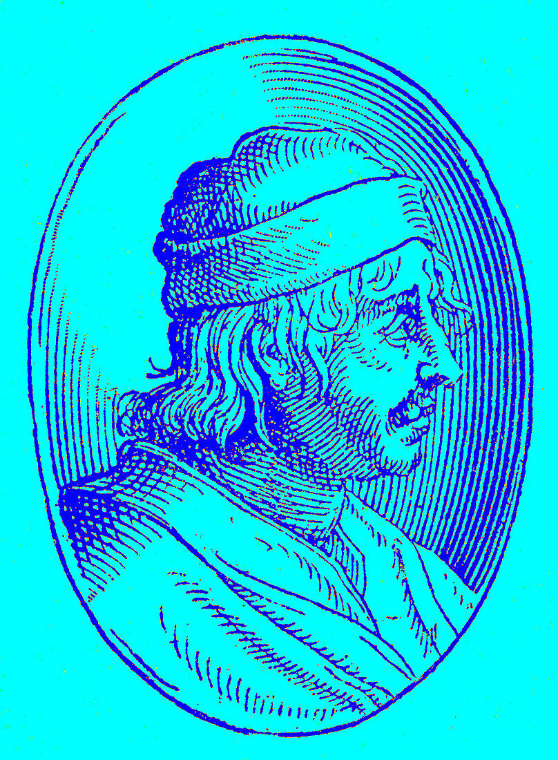 Sandro Botticelli, Italian painter, illustration