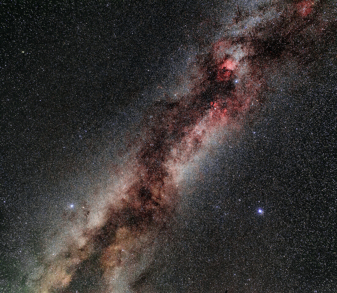 Milky Way and Summer Triangle