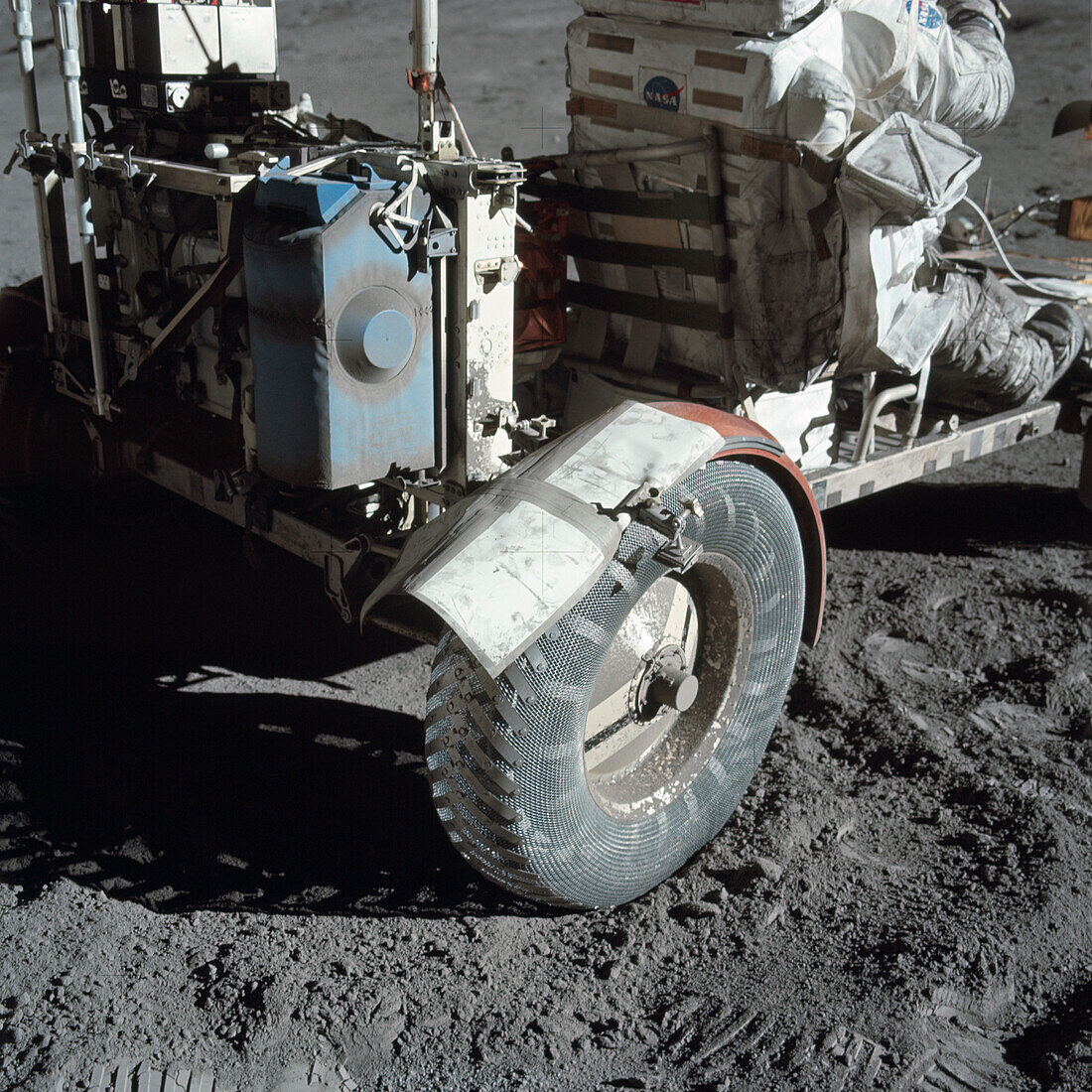 Apollo 17 picture of Lunar rover
