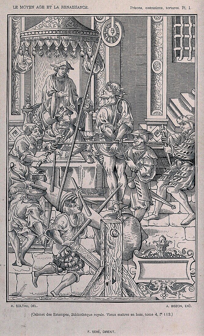Spanish Inquisition, 19th century illustration