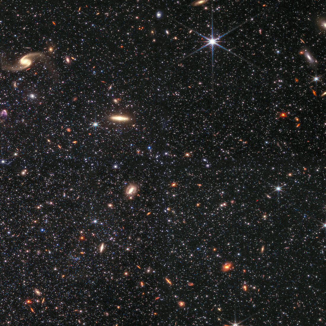 WLM Dwarf Galaxy, JWST image