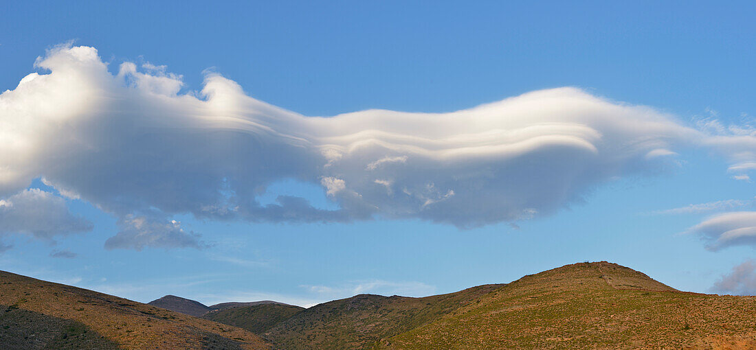 Lenticular cloud, Greece.