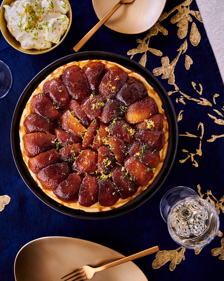 Tarte Tatin at Christmas